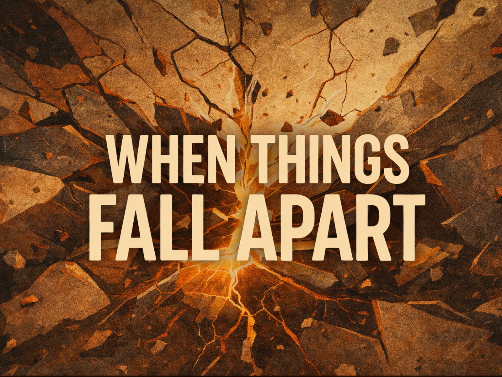 When Things Fall Apart